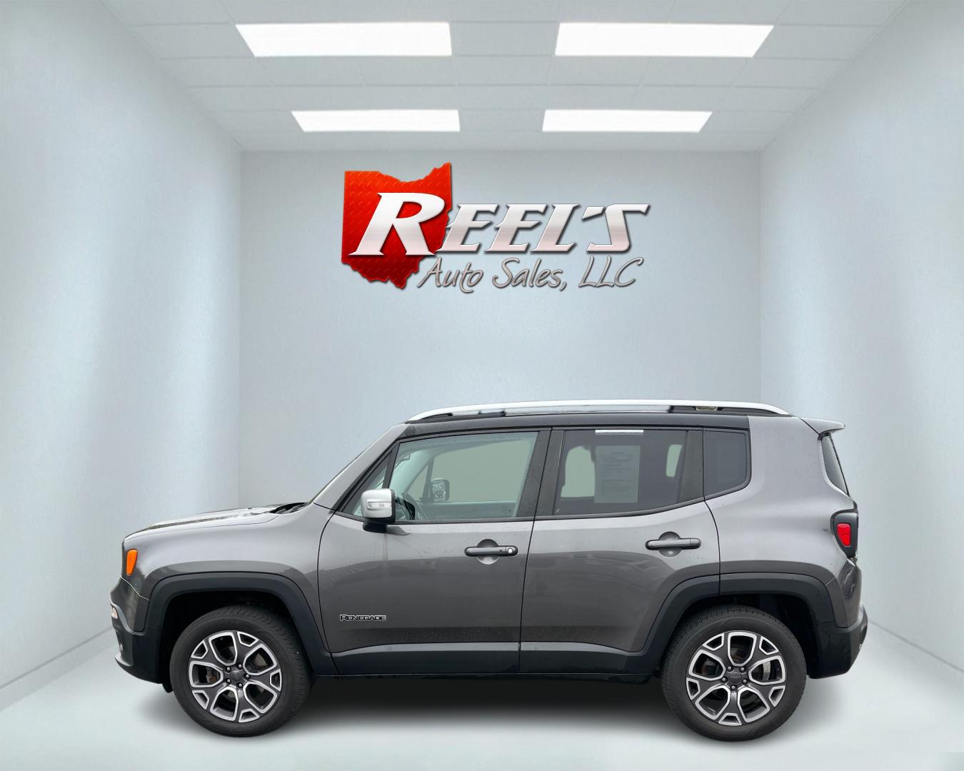 2016 Gray /Black Jeep Renegade Limited 4WD (ZACCJBDT1GP) with an 2.4L I4 DOHC 16V engine, 9A transmission, located at 11115 Chardon Rd. , Chardon, OH, 44024, (440) 214-9705, 41.580246, -81.241943 - Photo#9